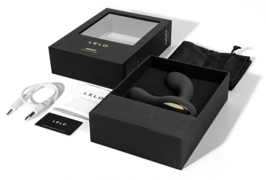 Чёрный перезаряжаемый стимулятор простаты Bruno Black - Lelo - в Шахтах купить с доставкой