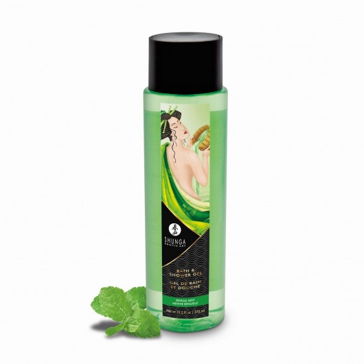 Гель для душа Sensual Mint с ароматом мяты - 370 мл. -  - Магазин феромонов в Шахтах