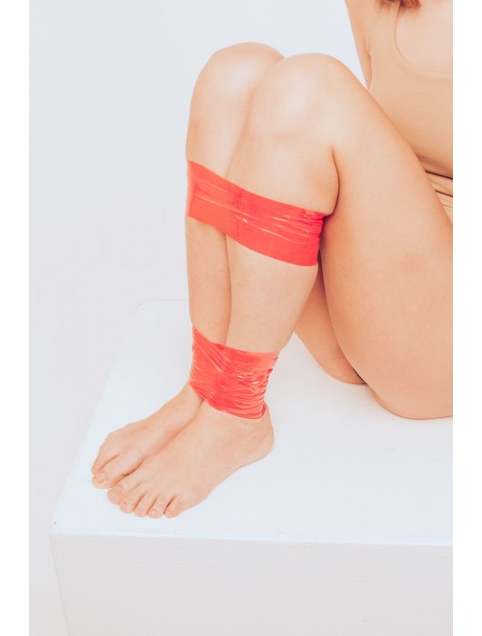 Красная бондажная лента Endorphin - Lola Games - купить с доставкой в Шахтах