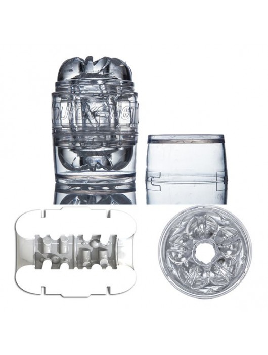 Мастурбатор Fleshlight - Quickshot Masturbator Clear - Fleshlight - в Шахтах купить с доставкой