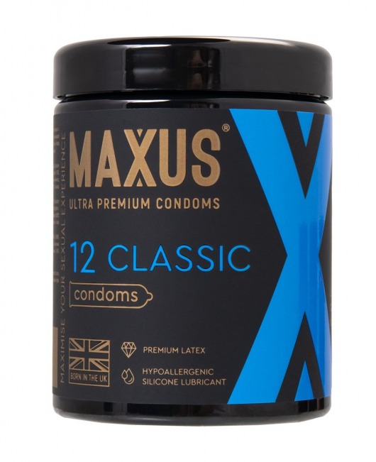 Классические презервативы MAXUS Classic - 12 шт. - Maxus - купить с доставкой в Шахтах