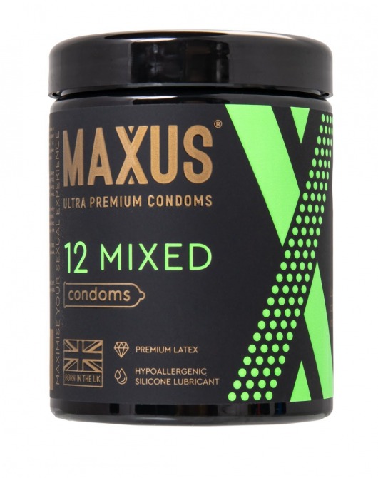 Презервативы MAXUS Mixed - 12 шт. - Maxus - купить с доставкой в Шахтах