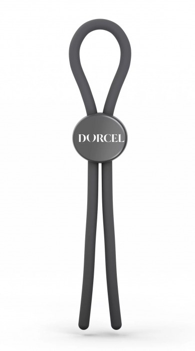 Серое эрекционное лассо на пенис Mr Dorcel - Dorcel - в Шахтах купить с доставкой