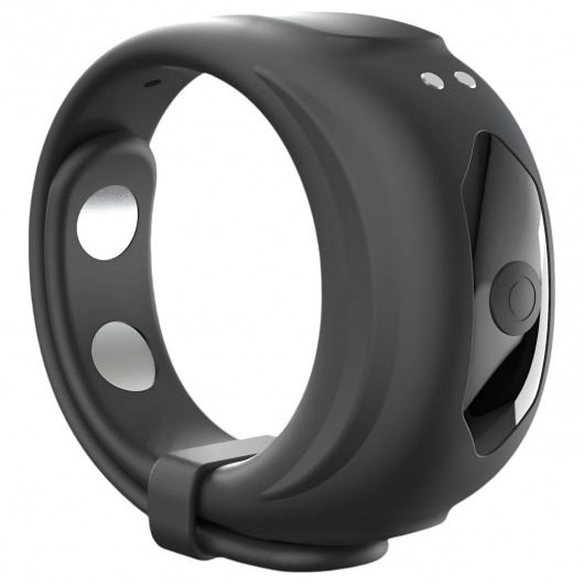 Черное эрекционное виброкольцо Fit Vibe Ring - Dorcel - в Шахтах купить с доставкой