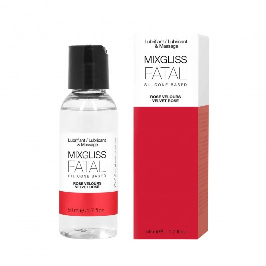 Силиконовый флюид с ароматом розы Mixgliss Fatal Velvet Rose - 50 мл. - Mixgliss - купить с доставкой в Шахтах