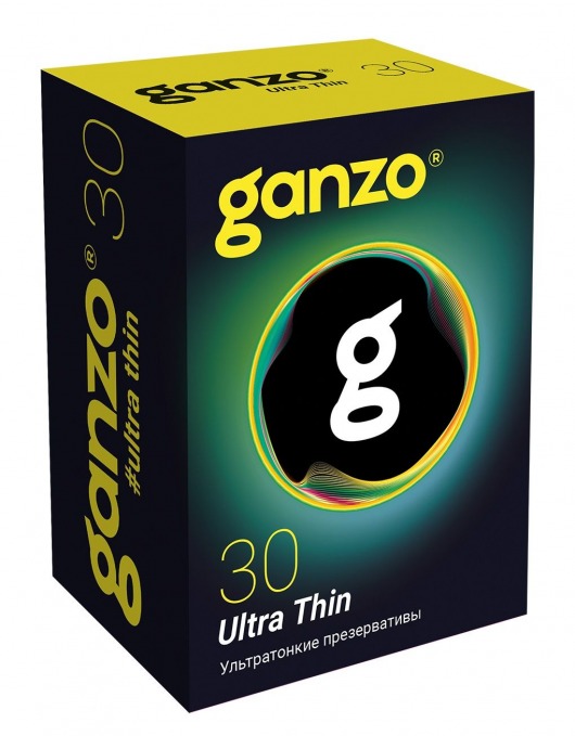 Супертонкие презервативы Ganzo Ultra thin - 30 шт. - Ganzo - купить с доставкой в Шахтах