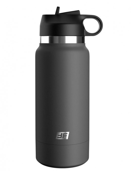 Серый мастурбатор в виде бутылки F*ck Flask - Pipedream - в Шахтах купить с доставкой