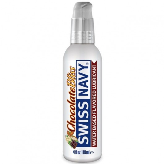 Лубрикант с ароматом шоколада Swiss Navy Chocolate Bliss Lube - 118 мл. - Swiss navy - купить с доставкой в Шахтах