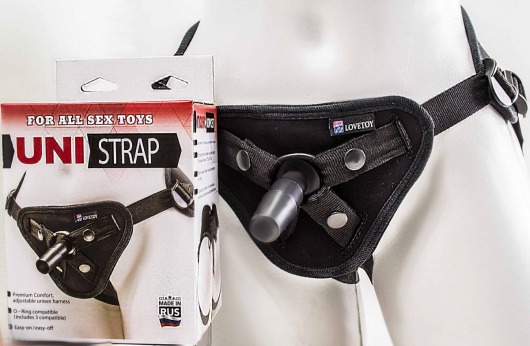 Универсальные трусики Harness UNI strap с корсетом - LOVETOY (А-Полимер) - купить с доставкой в Шахтах