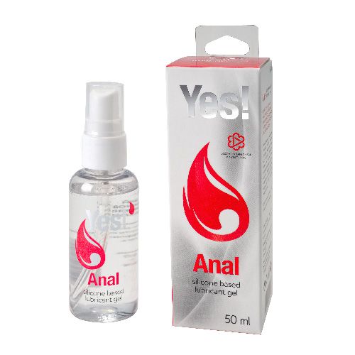 Силиконовая анальная гель-смазка Yes Anal - 50 мл. - Sitabella - купить с доставкой в Шахтах