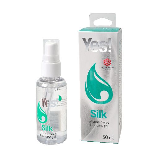 Силиконовая гипоаллергенная вагинальная смазка Yes Silk - 50 мл. - Sitabella - купить с доставкой в Шахтах