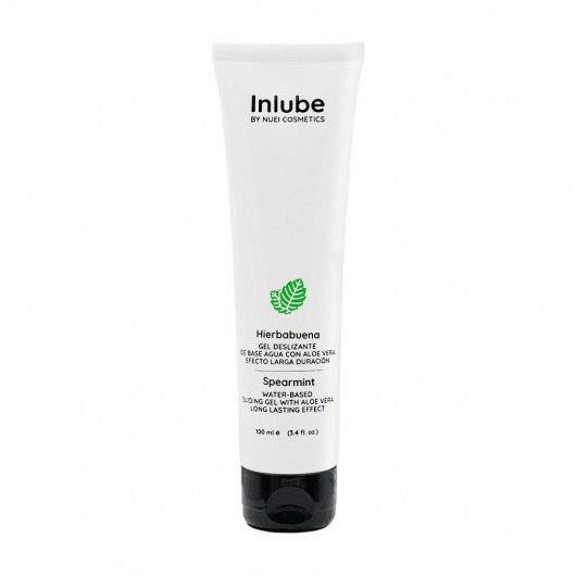 Водный лубрикант Nuei Inlube с алоэ вера и ароматом мяты - 100 мл. - Nuei cosmetics - купить с доставкой в Шахтах