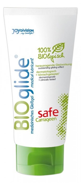 Гель-лубрикант на водной основе BIOglide safe Carrageen - 100 мл. - Joy Division - купить с доставкой в Шахтах