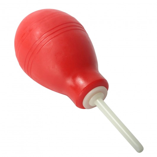 Анальный душ Enema Bulb Red - XR Brands - купить с доставкой в Шахтах