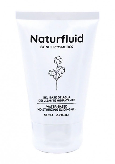Экстраскользкий лубрикант на водной основе Nuei Naturfluid - 50 мл. - Nuei cosmetics - купить с доставкой в Шахтах