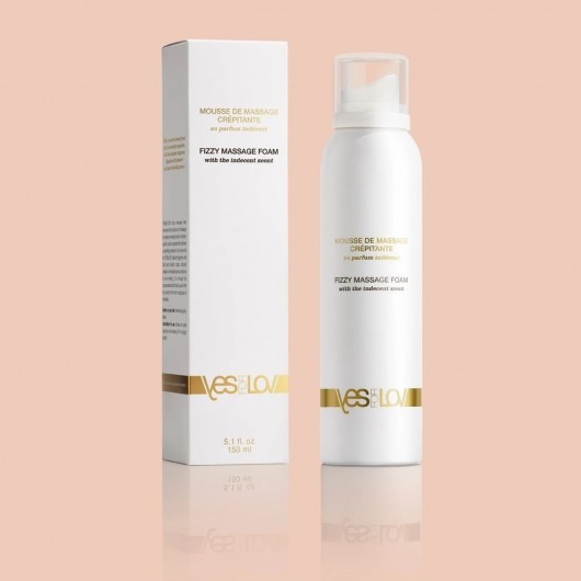 Массажная пена Fizzy Massage Foam - 150 мл. - YESforLOV - купить с доставкой в Шахтах