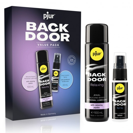 Набор для анального секса pjur Back Door Value Pack - Pjur - купить с доставкой в Шахтах