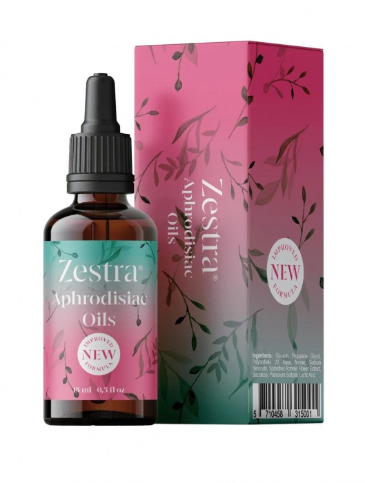 Возбуждающее масло Zestra Aphrodisiac Oils - 15 мл. - Zestra - купить с доставкой в Шахтах