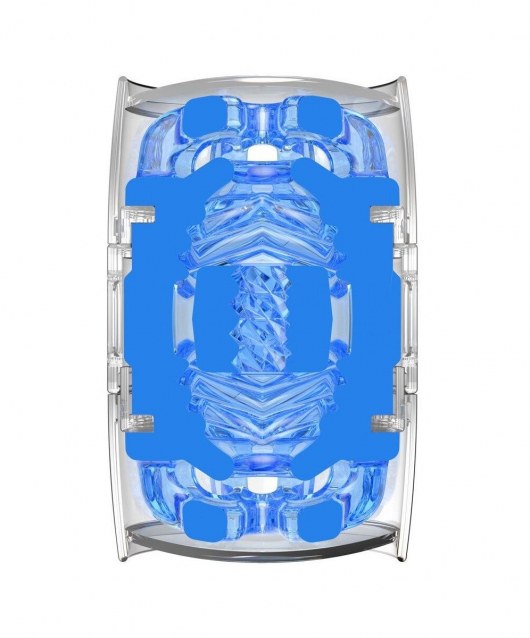 Мастурбатор Fleshlight Quickshot Turbo Blue Ice - Fleshlight - в Шахтах купить с доставкой
