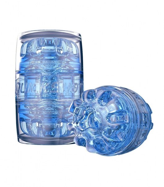 Мастурбатор Fleshlight Quickshot Turbo Blue Ice - Fleshlight - в Шахтах купить с доставкой