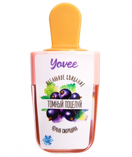 Охлаждающий бальзам для губ «Томный поцелуй» с ароматом черной смородины - 5 мл. - ToyFa - купить с доставкой в Шахтах