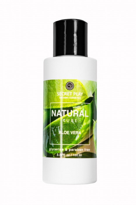 Органический гель Natural Lube - 100 мл. - Secret Play - купить с доставкой в Шахтах