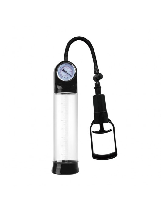 Вакуумная помпа с манометром Penis Pump - Baile - в Шахтах купить с доставкой