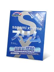 Презерватив Sagami Xtreme FEEL FIT 3D - 1 шт. - Sagami - купить с доставкой в Шахтах