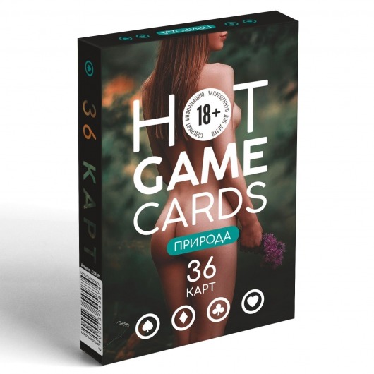 Игральные карты Hot Game Cards «Природа» - Сима-Ленд - купить с доставкой в Шахтах