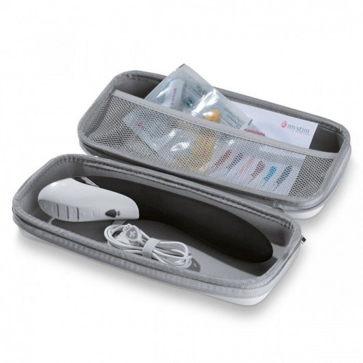 Черный вибратор с миостимуляцией Mystim Electric Eric Black Edition - 27 см. - MyStim - купить с доставкой в Шахтах