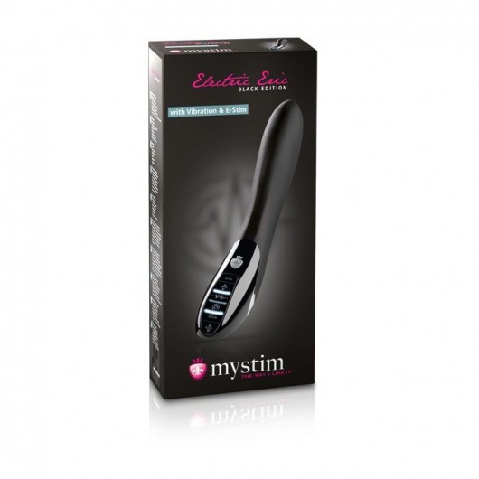 Черный вибратор с миостимуляцией Mystim Electric Eric Black Edition - 27 см. - MyStim - купить с доставкой в Шахтах