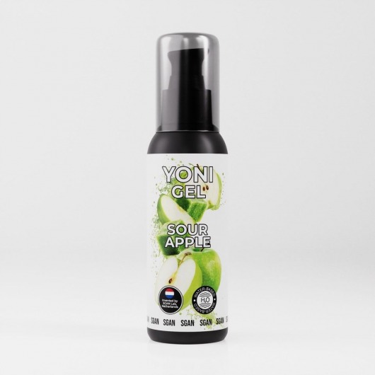 Лубрикант для орального секса SGAN со вкусом кислого яблока - 100 мл. - SGAN - купить с доставкой в Шахтах