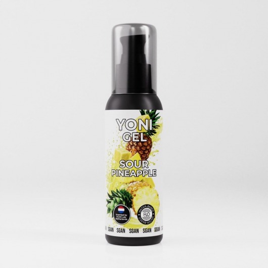 Лубрикант для орального секса SGAN со вкусом кислого ананаса - 100 мл. - SGAN - купить с доставкой в Шахтах