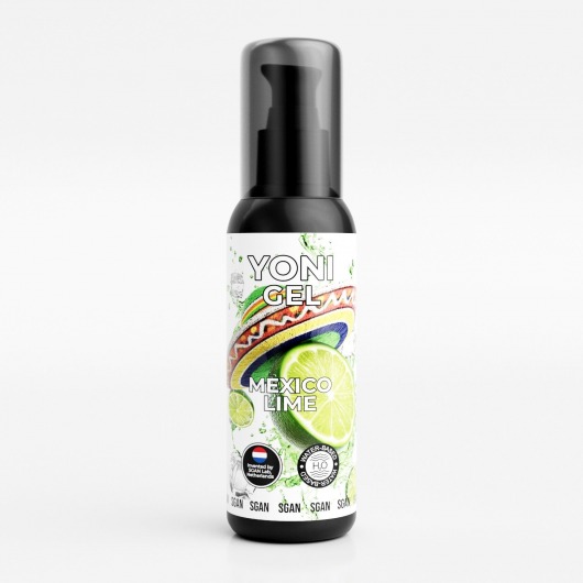 Лубрикант для орального секса SGAN со вкусом мексиканского лайма - 100 мл. - SGAN - купить с доставкой в Шахтах