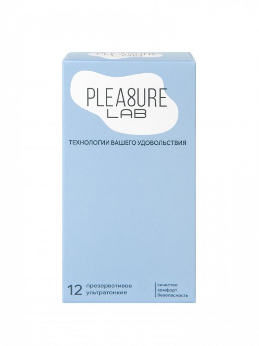 Ультратонкие презервативы Pleasure Lab - 12 шт. - Pleasure Lab - купить с доставкой в Шахтах