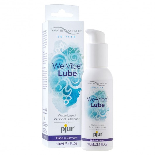 Лубрикант на водной основе We-Vibe Lube - 100 мл. - Pjur - купить с доставкой в Шахтах