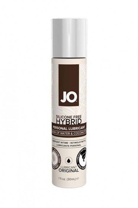 Водно-масляный лубрикант JO Silicon free Hybrid Lubricant ORIGINAL- 30 мл. - System JO - купить с доставкой в Шахтах