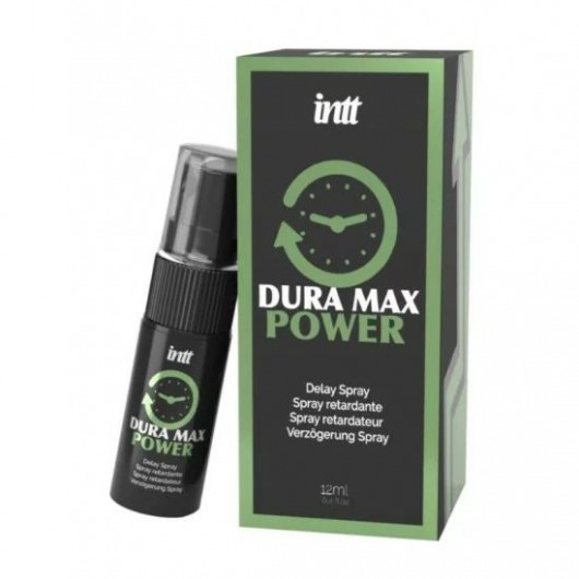Пролонгирующий спрей Dura Max - 12 мл. - INTT - купить с доставкой в Шахтах