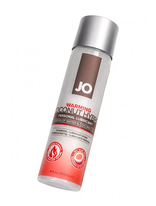 Водно-масляный лубрикант с разогревающим эффектом Hybrid Lubricant WARMING - 120 мл. - System JO - купить с доставкой в Шахтах