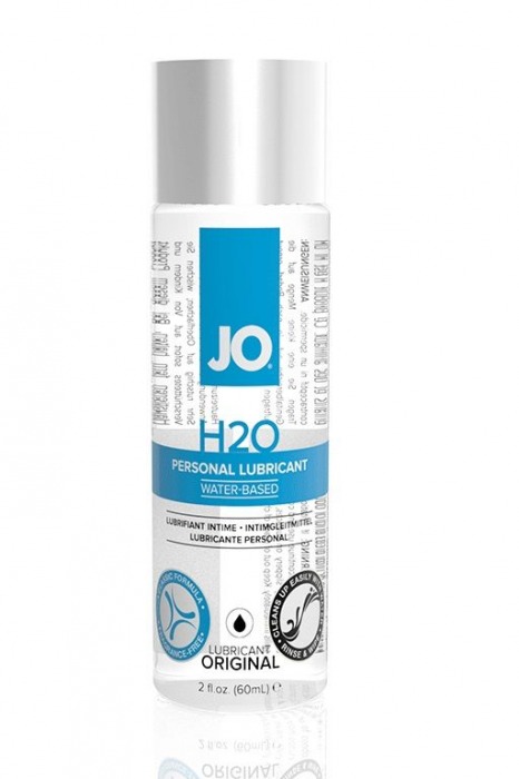 Нейтральный лубрикант на водной основе JO Personal Lubricant H2O - 60 мл. - System JO - купить с доставкой в Шахтах