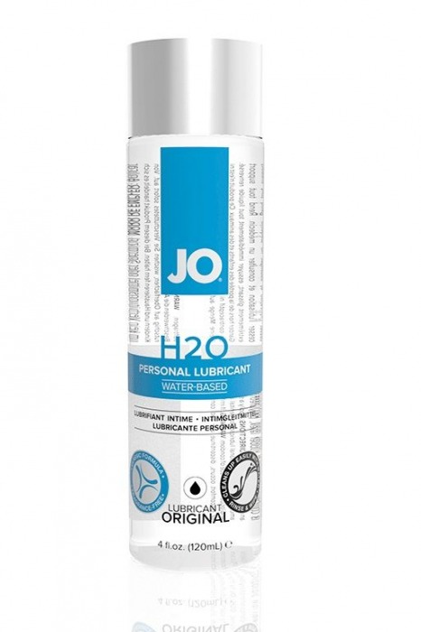 Нейтральный лубрикант на водной основе JO Personal Lubricant H2O - 120 мл. - System JO - купить с доставкой в Шахтах