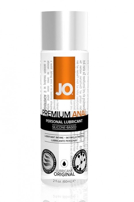 Анальный лубрикант на силиконовой основе JO Anal Premium - 60 мл. - System JO - купить с доставкой в Шахтах