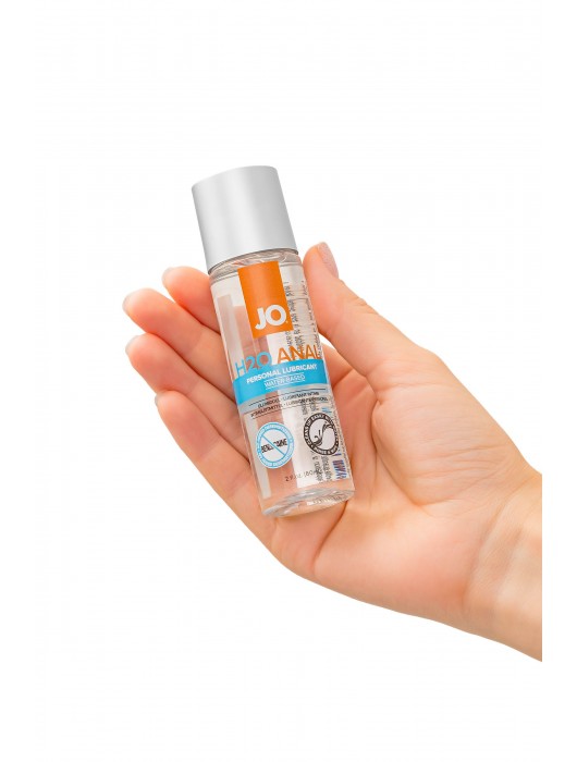 Анальный лубрикант на водной основе JO Anal H2O - 60 мл. - System JO - купить с доставкой в Шахтах