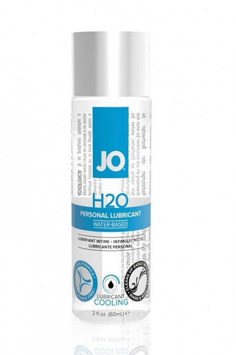Охлаждающий лубрикант на водной основе JO Personal Lubricant H2O COOLING - 60 мл. - System JO - купить с доставкой в Шахтах