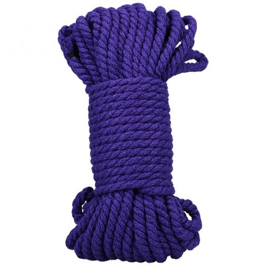 Фиолетовая верёвка для связывания и фиксации Bind Tie - 15,24 м. - Doc Johnson - купить с доставкой в Шахтах