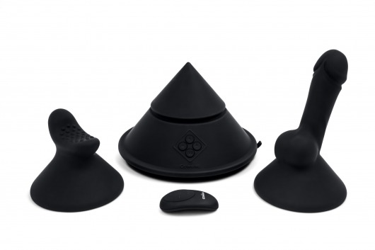 Конусный вибромассажер Cowgirl Cone с 2 насадками - CowGirl - купить с доставкой в Шахтах