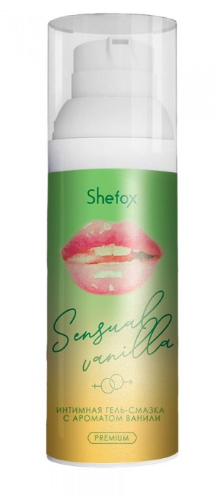 Интимная гель-смазка Shefox Premium «Чувственная ваниль» - 50 мл. - Shefox - купить с доставкой в Шахтах
