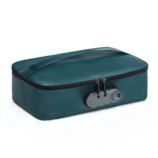 Зеленая сумочка для хранения игрушек Discreet Box - Dorcel - купить с доставкой в Шахтах