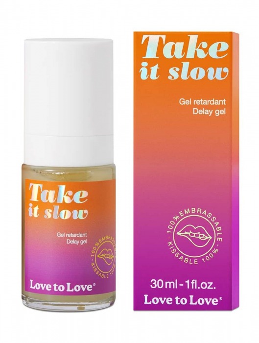 Пролонгирующий гель для мужчин Take It Slow - 30 мл. - Love to Love - купить с доставкой в Шахтах