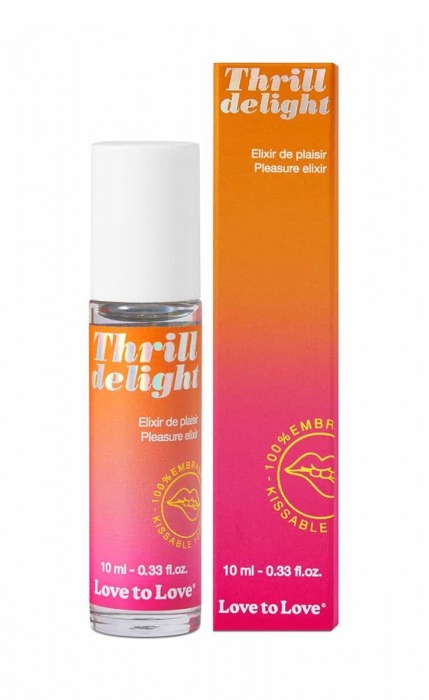 Возбуждающий гель Thrill Delight - 10 мл. - Love to Love - купить с доставкой в Шахтах